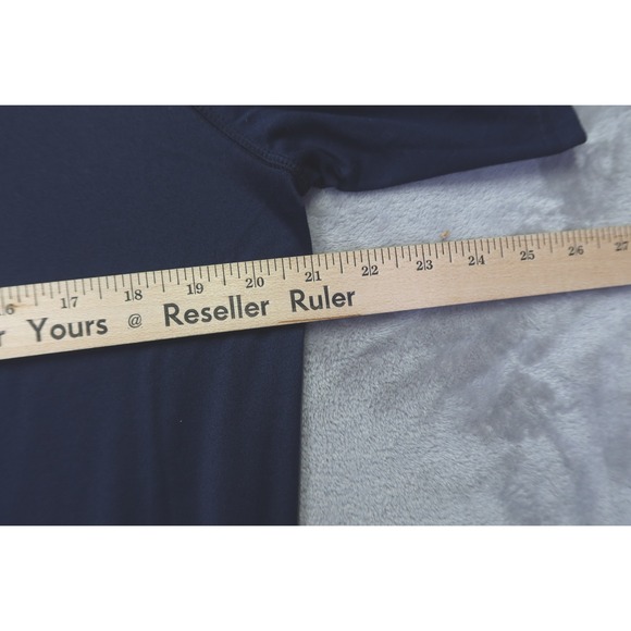 Under Armour Men's St Johns Jesuit Titans HeatGear T-Shirt Navy Blue L Loose Fit - Picture 6 of 7